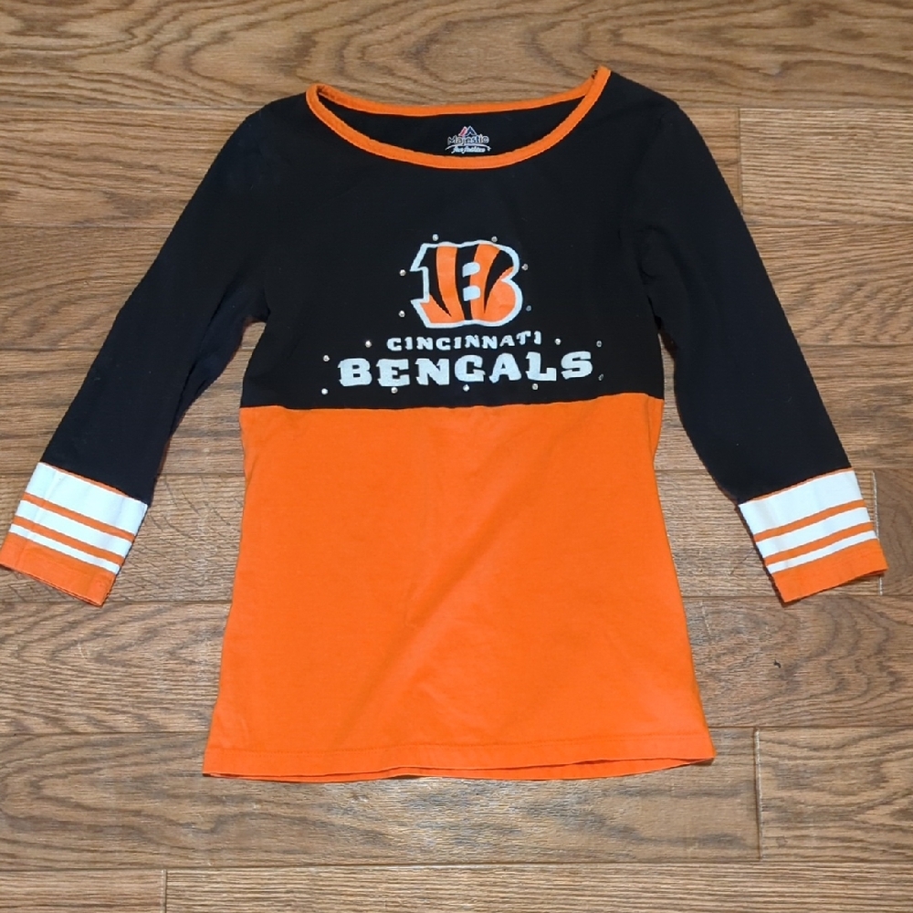 Cincinnati Bengals Women's Top - Black and Orange